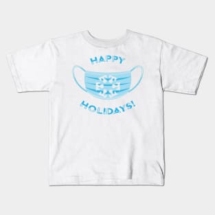 Snowflake Mask Kids T-Shirt